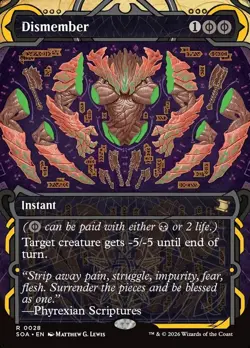 Dismember - #28 - Secrets of Strixhaven: Mystical Archive - NM MTG - Image 1