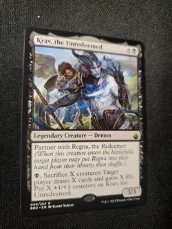 Krav, the Unredeemed NM Battlebond Magic: The Gathering Mtg Tcg See Pics ** - Image 2