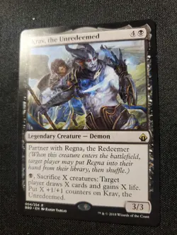 Krav, the Unredeemed NM Battlebond Magic: The Gathering Mtg Tcg See Pics ** - Image 3