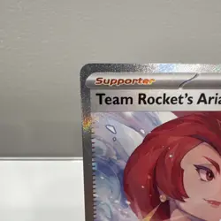 Pokemon TCG Team Rocket's Ariana 237/182 Sv10 Holo Special Illustration Rare En… - Image 2