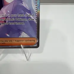 Pokemon TCG Team Rocket's Ariana 237/182 Sv10 Holo Special Illustration Rare En… - Image 4
