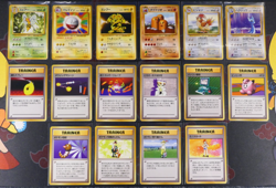 HP Japanese COMPLETE Pokemon BASE/EXPANSION-PACK Set 16-Card RARE Non-Holo 102 - Image 1