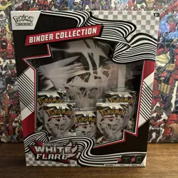 Brand New - Pokemon TCG: SV10.5 White Flare Binder Collection - Factory Sealed - Image 1