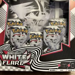 Brand New - Pokemon TCG: SV10.5 White Flare Binder Collection - Factory Sealed - Image 2