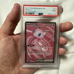 Mew ex 193/165 Pokemon Sv: Scarlet & Violet 151 Full Art Holo MINT PSA 9 - Image 1