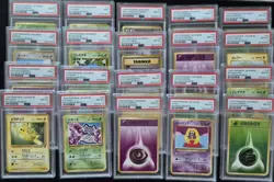 Pokemon Japanese Intro Squirtle Bulbasaur Deck PSA GRADED COMPLETE 82 Cards - Image 4