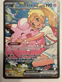 Lillie's Clefairy EX SIR 280/217 | Ascended Heroes | NM Pokemon 280 - Image 2