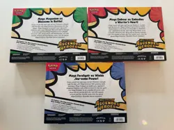 Pokemon TCG Ascended Heroes EX Box 3-Pack (Costco Exclusive Bundle) IN HAND - Image 2