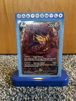 Pokemon Zamazenta V GG54/GG70 Crown Zenith Galarian Gallery Holo 220 HP - Image 1