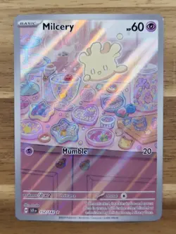 Pokemon TCG - S&V - Stellar Crown - Milcery 152/142 - Illustration Rare - NM - Image 1