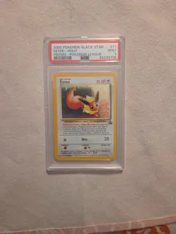 2000 Pokemon Promo Black Star #11 Eevee-Holo Promo Pokemon League PSA 9 - Image 1