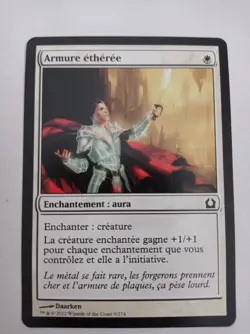 Armure etheree - Ethereal Armor - Magic MTG - Exc FR * 1 - Image 1