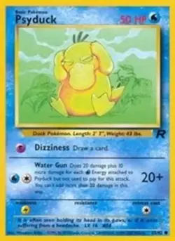 Psyduck (#65/82) - 1st Edition OS - Team Rocket HP Pokemon - Image 1