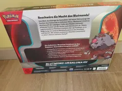 Pokemon Blutmond Ursaluna ex Box Kollektion TCG Sammelkarten Neu OVP DE deutsch - Image 4