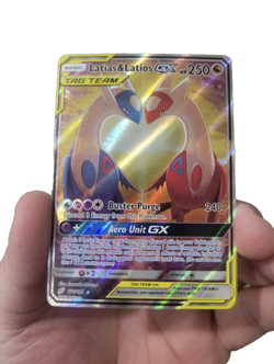 Pokemon Latias & Latios GX TAG TEAM Ultra Rare Holo 170/181 SM-Team Up English - Image 1