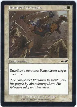 Fanatical Devotion Nemesis Common - MTG Magic the Gathering Card - Image 1