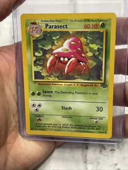 Pokemon TCG Parasect 41/64 Regular Unlimited Uncommon Jungle NM Nintendo Pokemon - Image 1