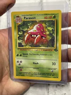 Pokemon TCG Parasect 41/64 Regular Unlimited Uncommon Jungle NM Nintendo Pokemon - Image 2