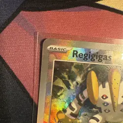 Pokemon Prismatic Evolutions Regigigas 086/131 Reverse Holo Masterball - Image 3