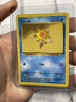 Pokemon TCG Base Set Staryu 65/102 Vintage Vtg Nintendo WOTC Pokemon Common NM - Image 2
