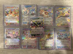 2025 Pokemon Prismatic Evolutions COMPLETE SET Surprise Box STAMPED Promo 9/9 - Image 1