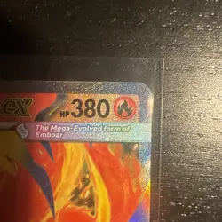 Mega Emboar ex 031/217 Double Rare ME: Ascended Heroes Pokemon Holo NM - Image 3