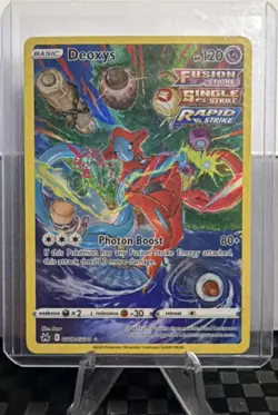 Pokemon TCG Deoxys GG12/GG70 Crown Zenith Galarian Gallery Holo Ultra Rare - Image 1