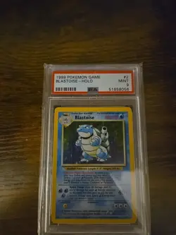 1999 Pokemon Game #2 Blastoise - Holo PSA 9 MINT - Image 1