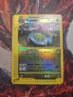 Pokemon - Venusaur 30/165 Expedition Base Set - Reverse Holo Rare - MP/HP - Image 1