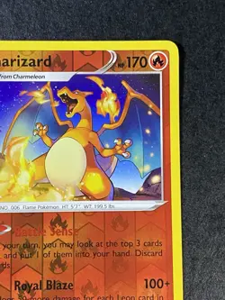 Charizard 025/185 - Pokemon TCG Vivid Votlage (2020) - NM - Reverse Holo - Rare - Image 4