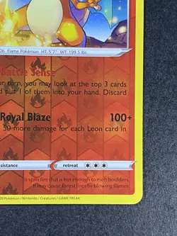Charizard 025/185 - Pokemon TCG Vivid Votlage (2020) - NM - Reverse Holo - Rare - Image 5