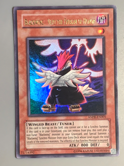 yugioh Blackwing - Vayu Emblem of Honor ANPR-EN005 Unlimited Ed Ultra Near Mint - Image 3