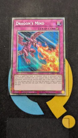 RA05-EN082 Dragon's Mind Starlight Rare 1st Ed YuGiOh - Image 1