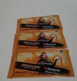 MTG Dominaria United Promo Pack Lot Of 3 - Image 1