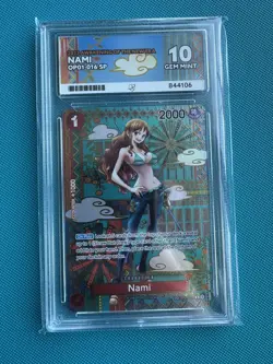 Nami SP OP01-016 Awakening Of The New Era English One Piece TCG ACE 10 - Image 1