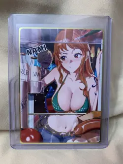 Nami One Piece Metal Card - Image 1
