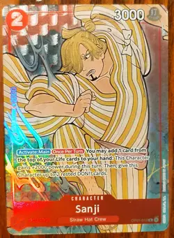 Sanji English Version 1st Anniversary Set OP01-013 One Piece - Image 1