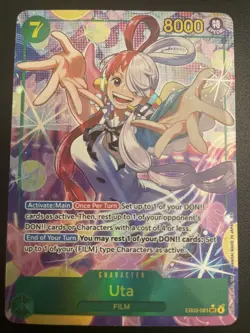 Uta (061)(Alternate Art) EB03-061 Extra Booster: One Piece Heroines Edition Foil - Image 1