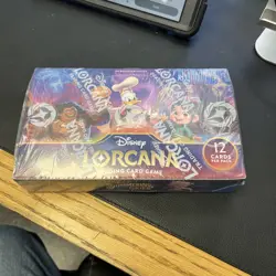 Lorcana Shimmering Skies Disney Booster Box TCG Factory Sealed Free Shipping New - Image 1