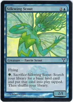 FOIL Silkwing Scout Dissension Common - MTG Magic the Gathering Card - Image 1