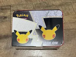 Pokemon TCG Celebrations Collector's Chest Lunch Box Tin 8 Booster Packs Mimikyu 820650809415 - Image 2