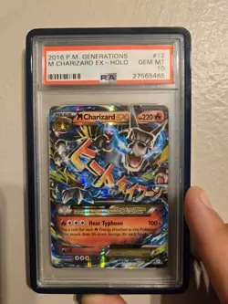 Pokemon M Charizard EX XY Generations Holo Rare #12 PSA 10 Gem Mint - Image 1