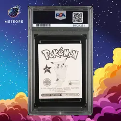 Carte Pokemon POLIWHIRL / TARTARD S12 PSA 8 Sticker Prism Cracked Ice Merlin - Image 2