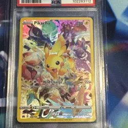 PSA 9 MINT Pikachu #160 [Illustration Rare] Pokemon TCG Crown Zenith - Image 2