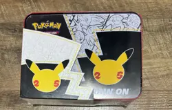 Pokemon TCG Celebrations Collector's Chest Lunch Box Tin 8 Booster Packs Mimikyu 820650809415 - Image 2