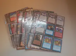 Lot of 153 Magic the Gathering MTG Ice Age Cards 1995 LKNEW Sleeved Not played - Image 1