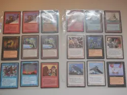 Lot of 153 Magic the Gathering MTG Ice Age Cards 1995 LKNEW Sleeved Not played - Image 3