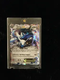 DIALGA EX 62/119 Ultra Rare XY Phantom Forces Pokemon Card Near Mint - Image 1