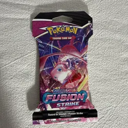 Pokemon TCG: Sword & Shield Fusion Strike Sleeved Booster Pack Sealed - Image 1