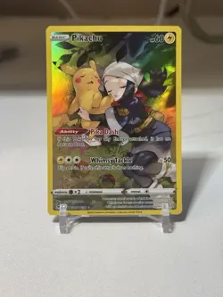 Pokemon TCG Pikachu TG05/TG30 Full Art Lost Origin Trainer Gallery NM/M - Image 1